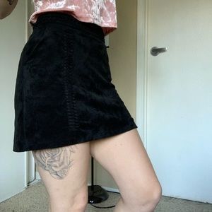 New Forever 21 Black Mini Skirt